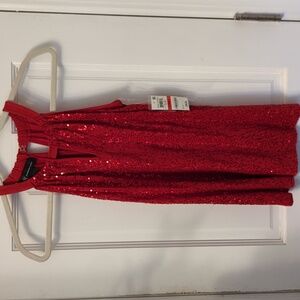 INC sequin sleeveless blouse